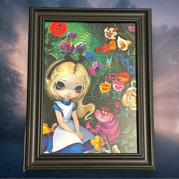 WonderGround Art Alice In The Garden Byjasmine Becketgriffith